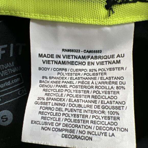 Nike One Performance Dri-Fit Leggings Black Green High Waist Size S - Picture 13 of 14